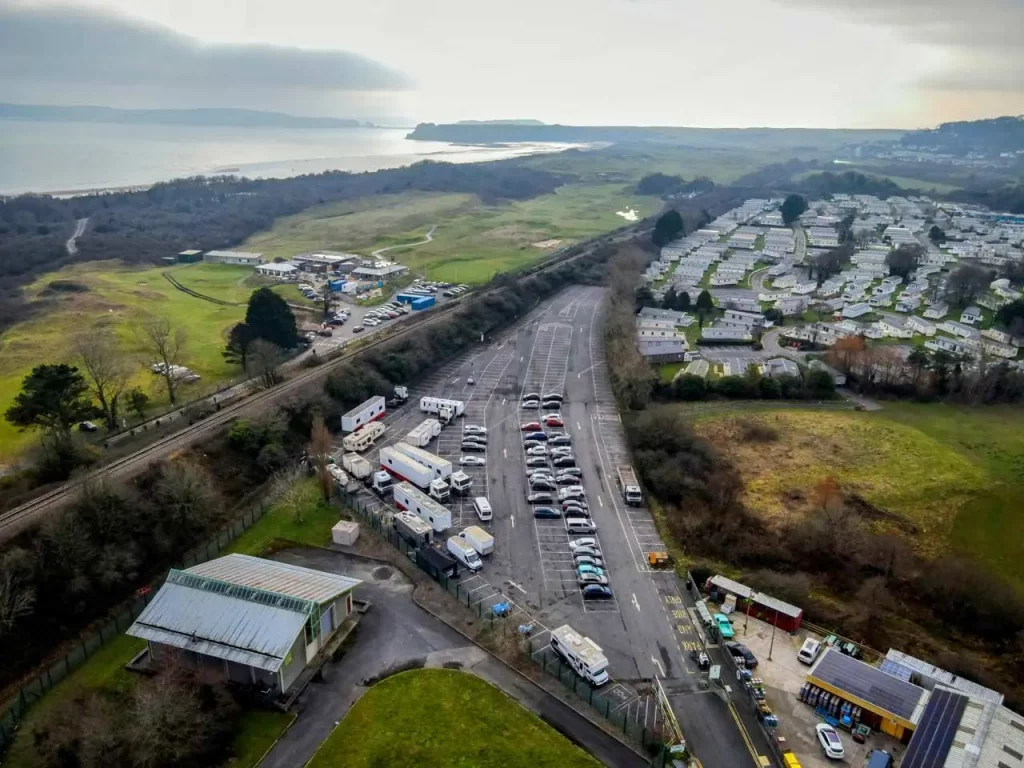 Salterns Car Park Pay and Display and Park and Ride