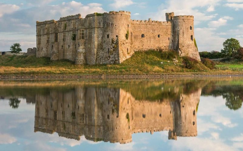 Halloween at Carew Castle.
